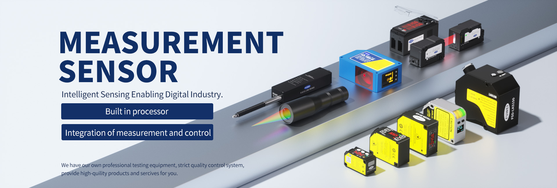 সেন্সর প্রস্তুতকারক পরিমাপ