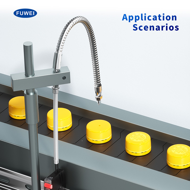 কোডিং মেশিন ফিক্সড-শেপ ফাইবার অপটিক প্রোব FWRC16-610HT