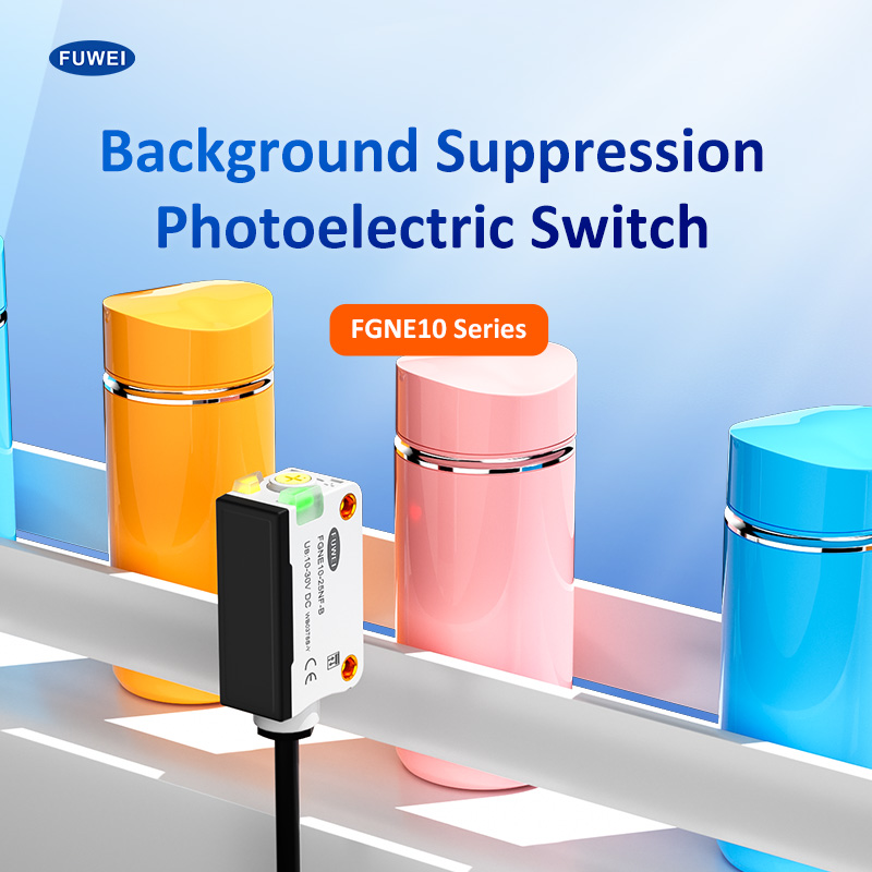 স্কোয়ার ফটোইলেকট্রিক সেন্সর FGNE10-25NF-B